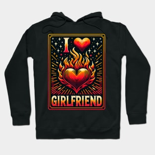 Fiery Sweetheart Love Hoodie